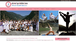 Desktop Screenshot of phoolchattiyoga.com